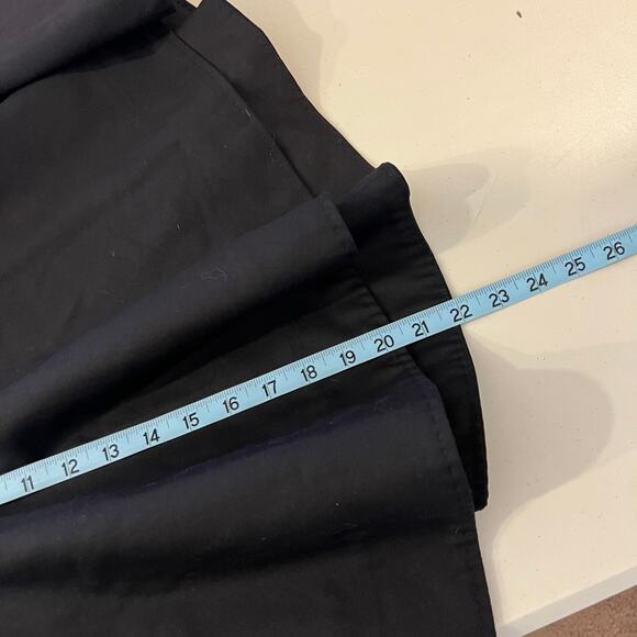 Marc Jacobs Black Wool Blend Low Rise A Line Ruffle Skirt Size 6 - Picture 9 of 11